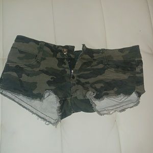 Camo shorts